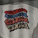 Women America Oversized T Shirt 4th of July Shirts USA Tees American Proud Short Sleeve Top Blouse L