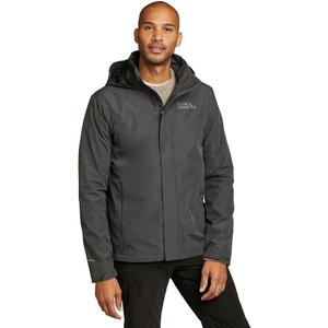 Eddie Bauer Men's Rainfoil WeatherEdge Waterproof Packable Hooded Rain Jacket, L