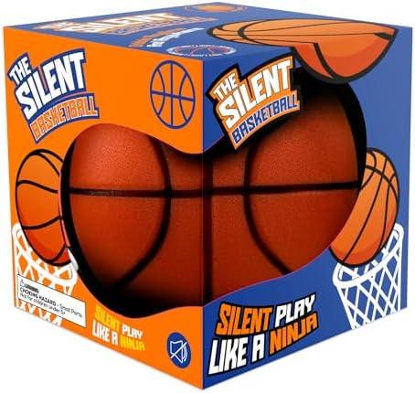 Rzkipdy Silent Basketball Size 5 (27.5") – Not Vacuum Shipped - 2025 Upgraded Airless Soft Foam Ball Soundless for Quiet Dribbling and Indoor Training – Real Feel Higher Bounce No Noise