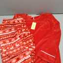 Ekouaer Couples Matching Pajamas Sets Velvet PJs Set for Men and Women Velour Long Sleeve Sleepwear, S (Black)