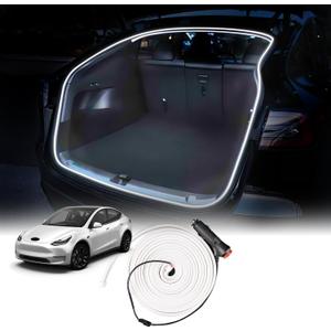 for Tesla Model Y 2020 2021 2022 2023 LED Rear Trunk Cargo Light Interior Decoration Lights Accessories Waterproof DC 15V White Light