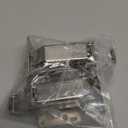 170 Degree Hinges Frameless Cabinet Door Hinges Hidden Hydraulic Adjustable Mounting Hinges Soft Closing Stainless Steel Buffer Damping Wardrobe, 1 Pair (Full Coverage) (1 Pair) (High angle hinge)