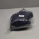 IDEALSANXUN Womens Long Wool Coat Double Breasted Trench Coat Fall Winter Clothes (Small, Navy)