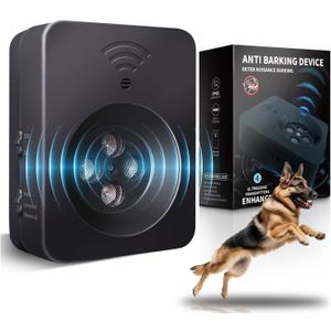 Anti Barking Device for Dogs Long Range 50ft, Ultrasonic Dog Bark Deterrent Device with Stop Dog Barks - Dog Barking Stopper, Bark Box, Barking Control Devices for Dog Training in Outdoor/Indoor