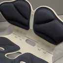 Lumbar Ergonomic Support for Office Chair Back Lumbar Support Ergonomic Back Support Pad Suitable for Office Chairs Grey