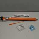 Carefree R001651 Marquee Over the Door and Window RV Awning 12V Tubular Motor with 3-Slot Roller