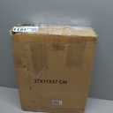 DuvinDD 2-Story Small Rabbit Cage Indoor Bunny Hutch with 2 Deep Pull-Out Trays and Urine Guard, Guinea Pig Cage Metal Wire Netting Villa, Small Animals House for Ferret, Chinchilla, Hedgehog (White)