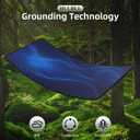 Grounding Mat for Bed,Grounding Pad for Sleeping, Improved Sleep, with grounding Test Pen and grounding Cord King Max(72.3 * 54.1 inch)