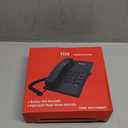 Y320 Corded Landline Phone with Redial & Hold, Adjustable Ringer Tone, Wall Mountable, Ideal for Home, Office, Hotel - Fixed Line Device