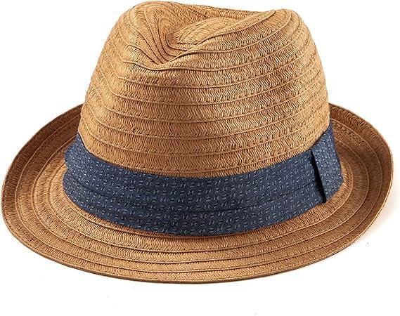 The Children's Place Baby Boys' and Toddler Natural Fedora Hat (3-5T)