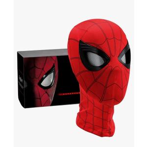 Spider-M Mask, costume prop Mask with Moving Light Up eyes, Halloween Party Favors Gifts for Man Kids Birthday Christmas Gift