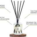 PRISTINE Himalayan Tea/Inspired by Westin Hotel Reed Diffuser for Home | Fresh Bergamot/White Tea Room Fragrance Reed Diffusers, Oil & Room Diffusers with Reed | Home Fragrance Scent Diffuser