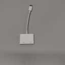 USB C to HDMI Adapter, Type C to 4K HDMI Adapter with 100W PD Multiport Digital AV Converter for MacBook Pro/air, iPad Pro/air, iPhone 15/16/17, Tablets, Switch and More USB-C Devices (White)