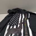 Whitetail Deer Hunting Hunter Buck Camo American Flag USA Pullover Hoodie, Medium