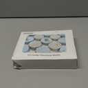 Round Cookie Chocolate Mold, Covered Cookie Mold 5 Pack, 12 Cylinders Each, Chocolate Covered Round Cookies,Candy and Chocolate, and Even Soap Molds (Small)