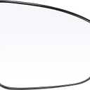 X AUTOHAUX Car Rearview Right Passenger Side Heated Mirror Glass Replacement with Backing Plate for Nissan Sentra 2020 2021