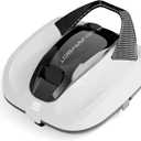 Cordless Robotic Pool Cleaner, Portable Swimming Robotic Pool Vacuum with Self-Parking Technology for Above-Ground Pools,150Mins Runtime,Pool up to 900 Sq.Ft (gray, black)