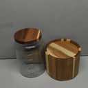 1 Gallon Glass Water & Lemonade Dispenser with Wooden Lid & Stand  Mason Jar Beverage Dispenser with Stainless Steel Spigot, Measurement Marks  Drink Server for Parties, Events, Home Use