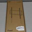 HOME VISION TV Wall Mount Fixed for Most 26-65 Inch Flat/Curved TVs with Max VESA 400X400mm up to 99Lbs Fits 16 Inch Wood Studs, Universal Low Profile Wall Mount TV Bracket, Space Saving HV8401