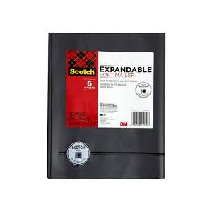 6 Expandable Soft Mailer 10" x 3.5"x 12.9" 5 Pack