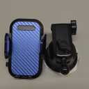 VANMASS [Pro Version] Universal Car Phone Mount [Super Suction Cup] Dashboard Phone Holder, Handsfree Windshield Dash Vent Phone Holder Car, Compatible for iPhone 16 15 14 13 Samsung LG & Truck, Blue