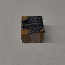 Zap Impex Square Coaster Set of 6 with Holder Made of Stainless Steel Stainless Steel Saucer to prevent Stains and Scratches by Juice, Glasses, Bar, Drinks Cups, Coffee Cups