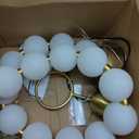 Modern Globe Chandelier High Ceiling Bubble Pendant Light Gold 15 Lights