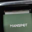 MANSPOT Manscape Hair Finishing Trimmers, Pubic Hair Trimmer for Men and Women, Electric Ball Trimmer Pubic Shaver,Hypoallergenic Ceramic Blade Heads,Waterproof Wet/Dry Groin Shaver,20 Times Usage (Green)