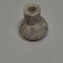 Bloomingville Decorative Marble Taper Candle Holder, Beige