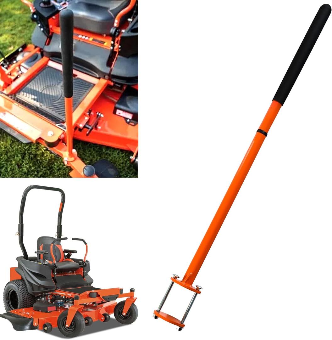 088-3505-00 088-3500-00 Mowers Mount Assist Handle Kit for Bad Boy Mowers (Except R Series), Zero Turn Mower Accessories, Grab Assistant Bar, Easy to Get On and Off Orange