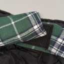 MIGOHI Reversible Dog Coat, Windproof, Waterproof Winter Jacket for Cold Weather, Plaid Dog Coats for Male Female, Green, L