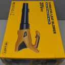 HEINPRO Cordless Leaf Blower Compatible with Dewalt 20V Max Battery, 500CFM/150MPH Electric Leaf Blower Cordless, 5 Speed Modes, Battery Powered Blowers for Lawn Care, Yard (Tool Only)