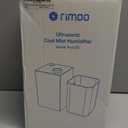 Stainless Steel Humidifier, Cool Mist Humidifiers with Only 3 Parts Easy to Clean, Top Fill Humidifier with 1-9H Timer, 30dB Whisper-Quiet, Filterless for Bedroom Large Baby Room Office