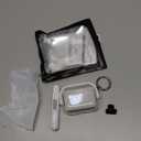 Wowwat for Airpods Pro 3 Case Clear,Safety Lock Cases for Apple Airpod Pro 3 Case 2025 with Phone Stand & Cleaner Kit,Drop Protection Air pods Pro3 Cover for Men Women with Keychain,Clear+White