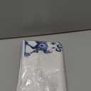 Qabliqo Chinoiserie Christmas Reindeer Kitchen Hand Towels, Chinoiserie Christmas Decor, Grandmillennial Blue and White Xmas Red Nose Reindeer Decorative Hand Towels for Bathroom, 16x24 Inch