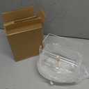 Adjustable Label Dispenser, Acrylic Sticker Roll Holder Dispenser Sticker Holder Label Stand for Holding Office and Home (Size:4 Disks)