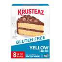 Krusteaz Gluten Free Yellow Cake Mix, No Artificial Flavors, Colors, or Preservatives, 18 oz Boxes (Pack of 8)