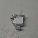 Surge Protector Power Strip - HANYCONY 8 Outlets 4 USB (2 USB C) Charging Ports, Multi Plug Outlet Extender, 5Ft Braided Extension Cord, Flat Plug Wall Mount Desk Charging Station for Home Office ETL (White)