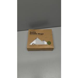 3-Pack Organic Baby Swaddle Sleep Sacks - Swaddles for Newborns, Infant 0-3 Months, Baby Girls, Boys, Soft & Snug Newborn Sleep Sack, Nursery Swaddling Blankets (ABC Land Cloud, OS)