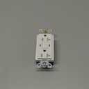 UL Listed GFCI Outlet 15 Amp 15A AC125V WR Duplex GFCI Receptacle Outlet,Weather-Resistant,LED Indicator,Ground Fault Circuit Interruptor