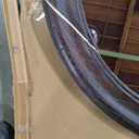 Arched Full Length Mirror 71"x32" - Rustic Brown Solid Wood Wall Mirror, Oversized Leaning or Mounted Design for Bedroom, Entryway, Living Room Dcor