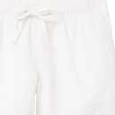 Amazon Essentials Women's 5" Inseam Drawstring Linen Blend Shorts (Available in Plus Size) (4X, White)