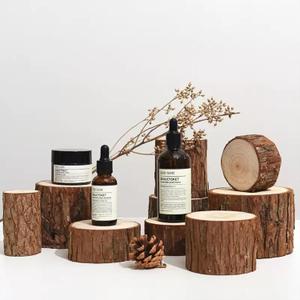 9PCS Wood Product Photography Props Set, Natural Forest Wood Photo Props for Jewelry Cosmetis Perfume Soap