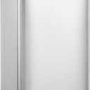 SONGMICS Trash Can, 12-Gallon Pedal Garbage Can, Stainless Steel Step Bin, Plastic Inner Bucket and Lid, Soft Closure, Fingerprint Proof, for Kitchen, Living Room, Silver ULTB007E01