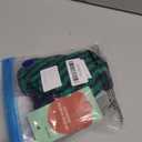 FUAMEY Recovery Suit for Dogs After Surgery,Soft Breathable Dog Bodysuit E-Collar & Cone Alternative Surgical Suit,Male Female Dog Neuter Spay Suits Anti Licking Wounds Onesie Green Black Stripes XL