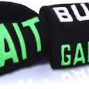 Folouse Mens Valentines Day Gifts for Him Boyfriend Husband, Easter Basket Stuffers for Teens Boys, Funny Gaming Socks (One Size, Gamegreen)