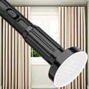 ALLZONE Mechanical Lock Tension Curtain Rod for Renters & Apartment Upgrades, 40 to 121 Inch, No-Drill No-Slip Tension Rod Hold Up to Heavy Drapes, Perfect for Window, Bathroom, Patio & Room Divider