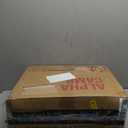 ALPHA CAMP Stadium Seat Chair for Bleachers with Back & Arm Rest (Black Grey-2pcs)