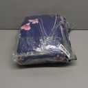 JSD Navy Floral Sheet Set King Size, 4 Piece Soft Printed Microfiber Sheets Extra Deep Pocket (Blue Flower)