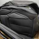 Coverado Car Seat Covers Full Set, Seat Covers for Cars, Black Car Seat Cover, Car Seat Protector Waterproof, Nappa Leather Car Seat Cushion, Car Seat Covers Front Seats and Back Fit for Most Cars